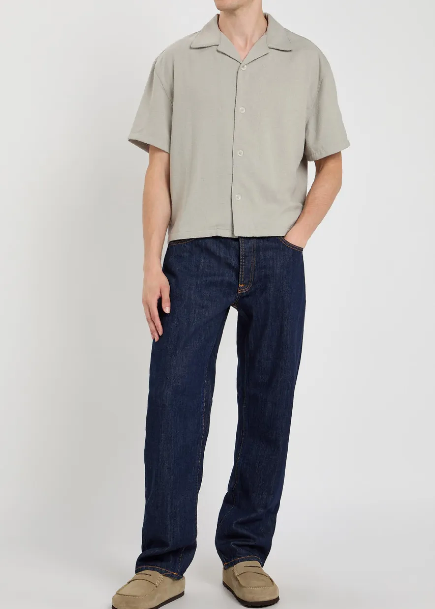 Textured woven shirt