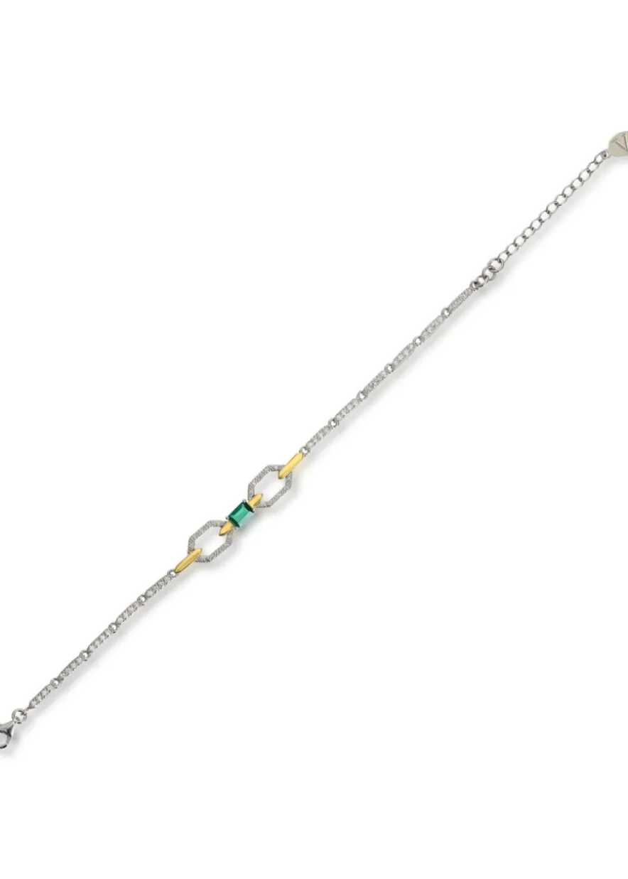 Thalia crystal-embellished bracelet