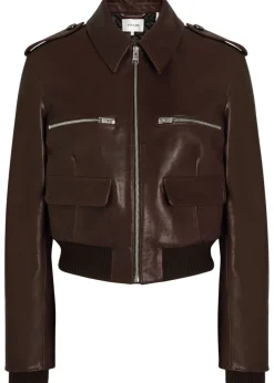 The Aviator quilted leather jacket