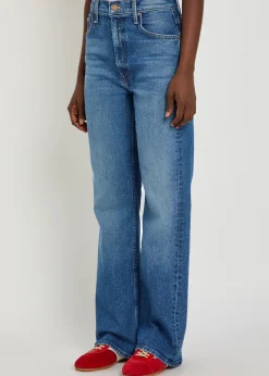 The Bookie Sneak straight-leg denim jeans