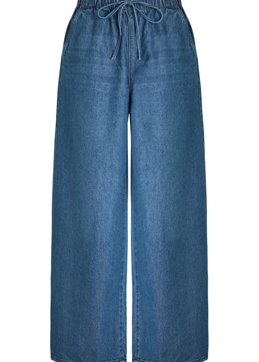 The Buffet Nerdy drawstring straight-leg jeans