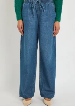 The Buffet Nerdy drawstring straight-leg jeans