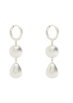 The Catherine sterling silver hoop earrings