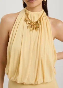 The Chloé Corn multi pendant necklace