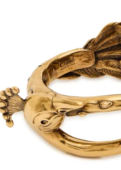 The Chloé Feather peacock bracelet