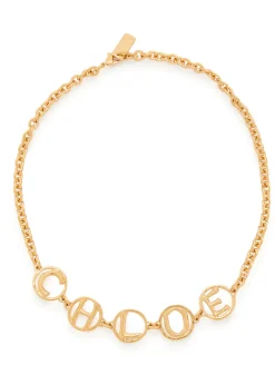 The Chloé Script necklace