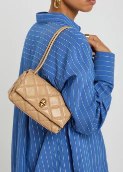 The Dual mini leather shoulder bag