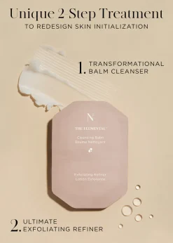 The Elemental Cleansing Balm and Exfoliating Refiner Refill