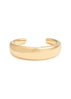 The Emma 18kt gold-plated cuff