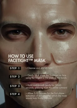 The Facetight Hydrogel Mask x6