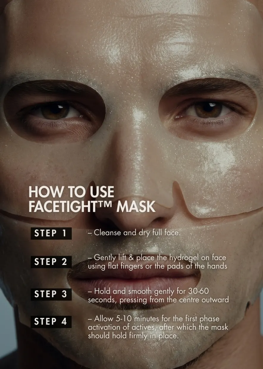 The Facetight Hydrogel Mask x6