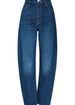 The Full-Pipe Skimp barrel-leg jeans