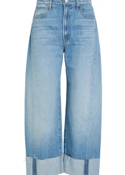 The Half-Pipe Ankle turn-up barrel-leg jeans