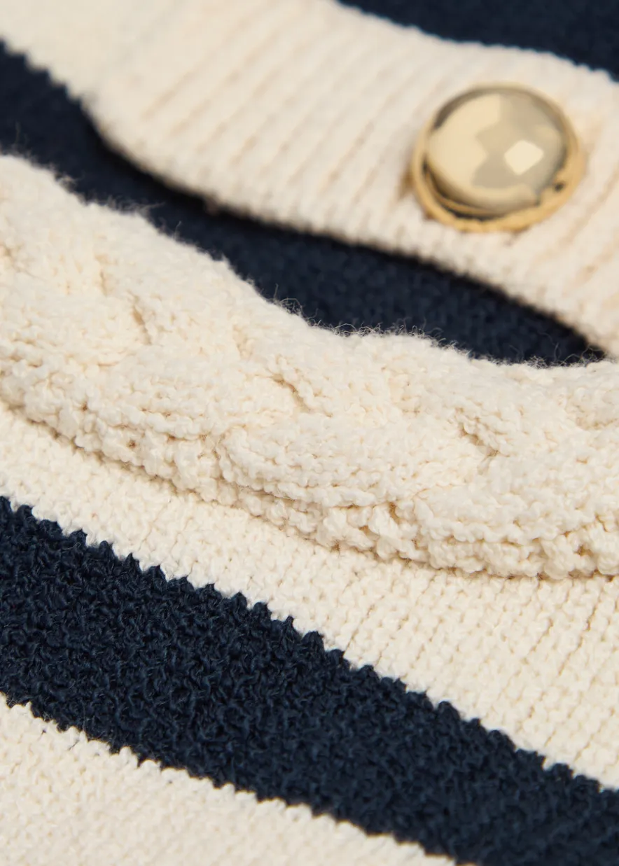 The Harbor striped knit tank