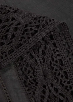The Heirloom embroidered ramie mini dress