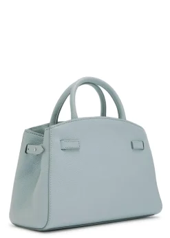 The Hudson small grained leather top handle bag