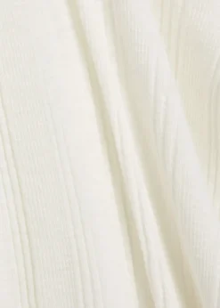 The Itty Bitty Ringer ribbed cotton T-shirt