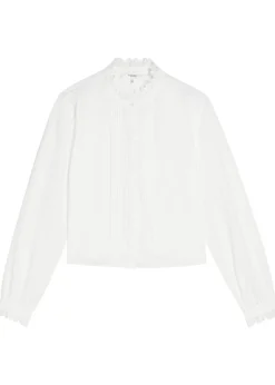 The Keepsake broderie anglaise cotton-poplin blouse