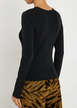 The Keyhole stretch-rayon top