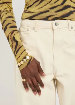 The Liv 18kt gold-plated bracelet