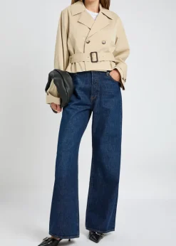 The Loose wide-leg jeans