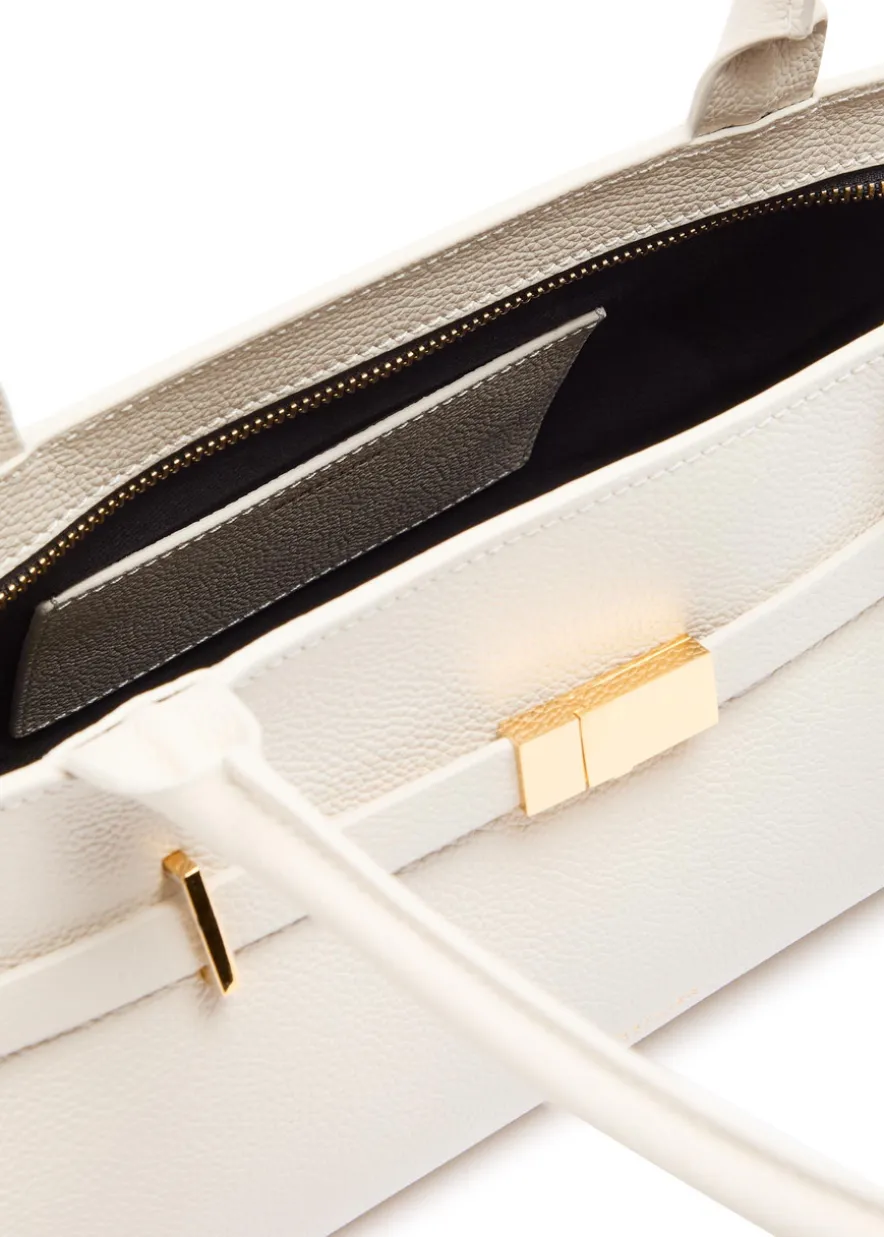 The New York grained leather shoulder bag