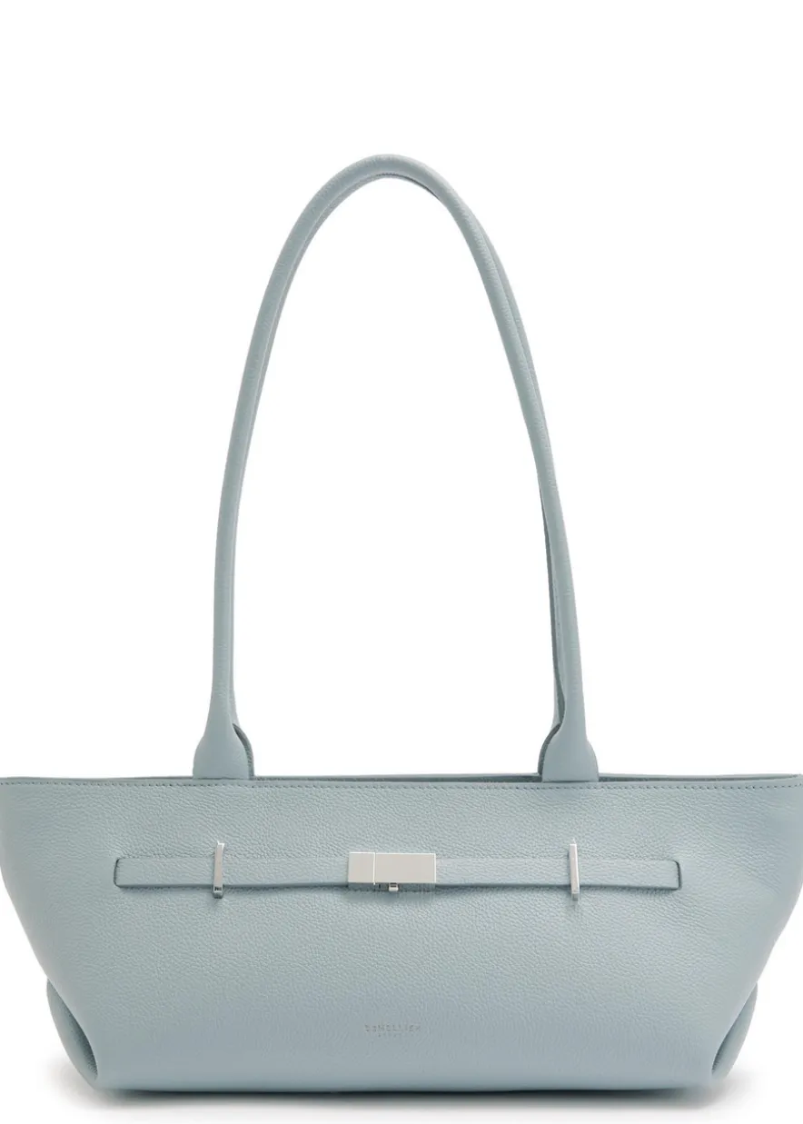 The New York grained leather shoulder bag