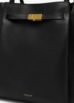 The New York grained leather tote