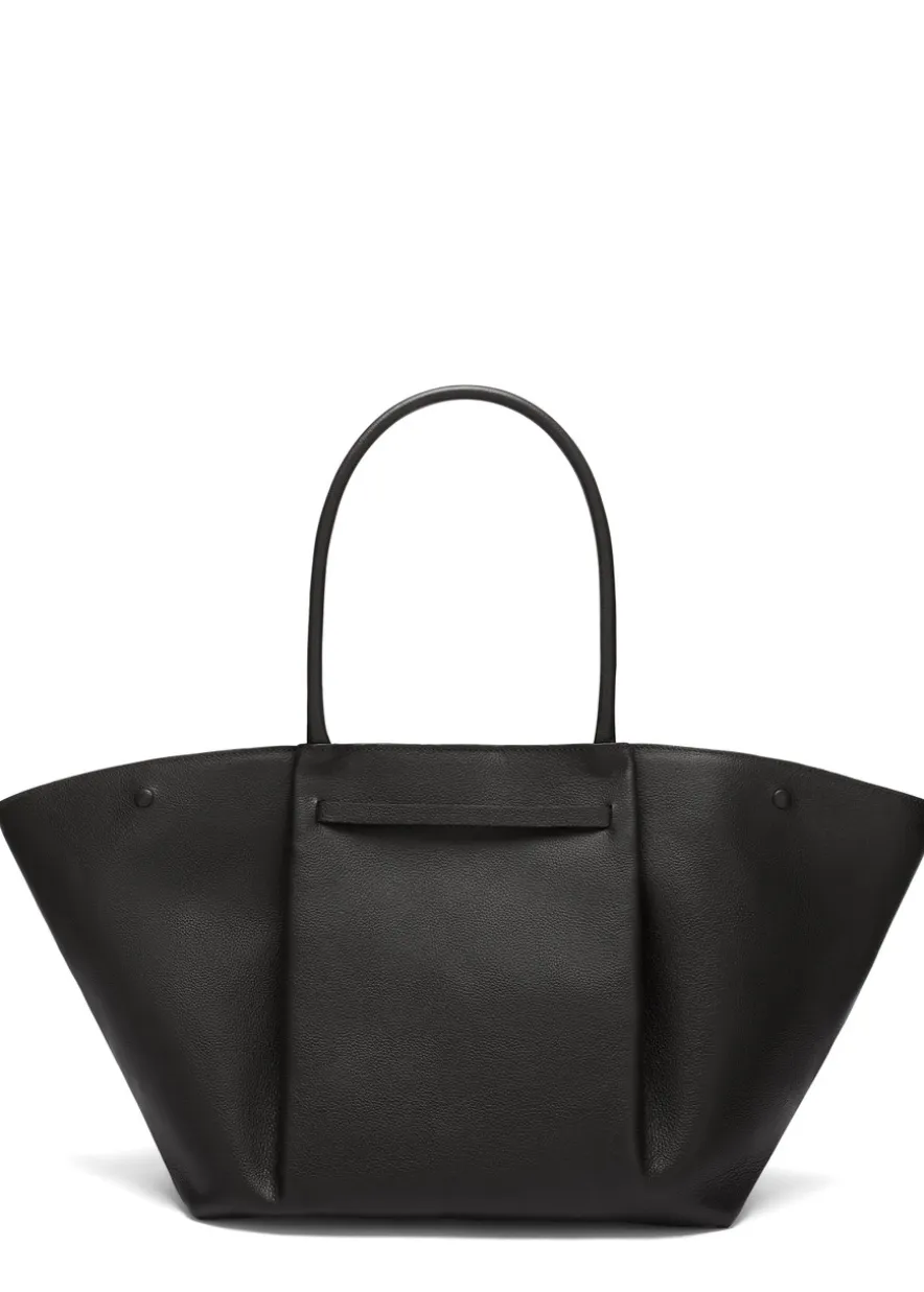 The New York grained leather tote