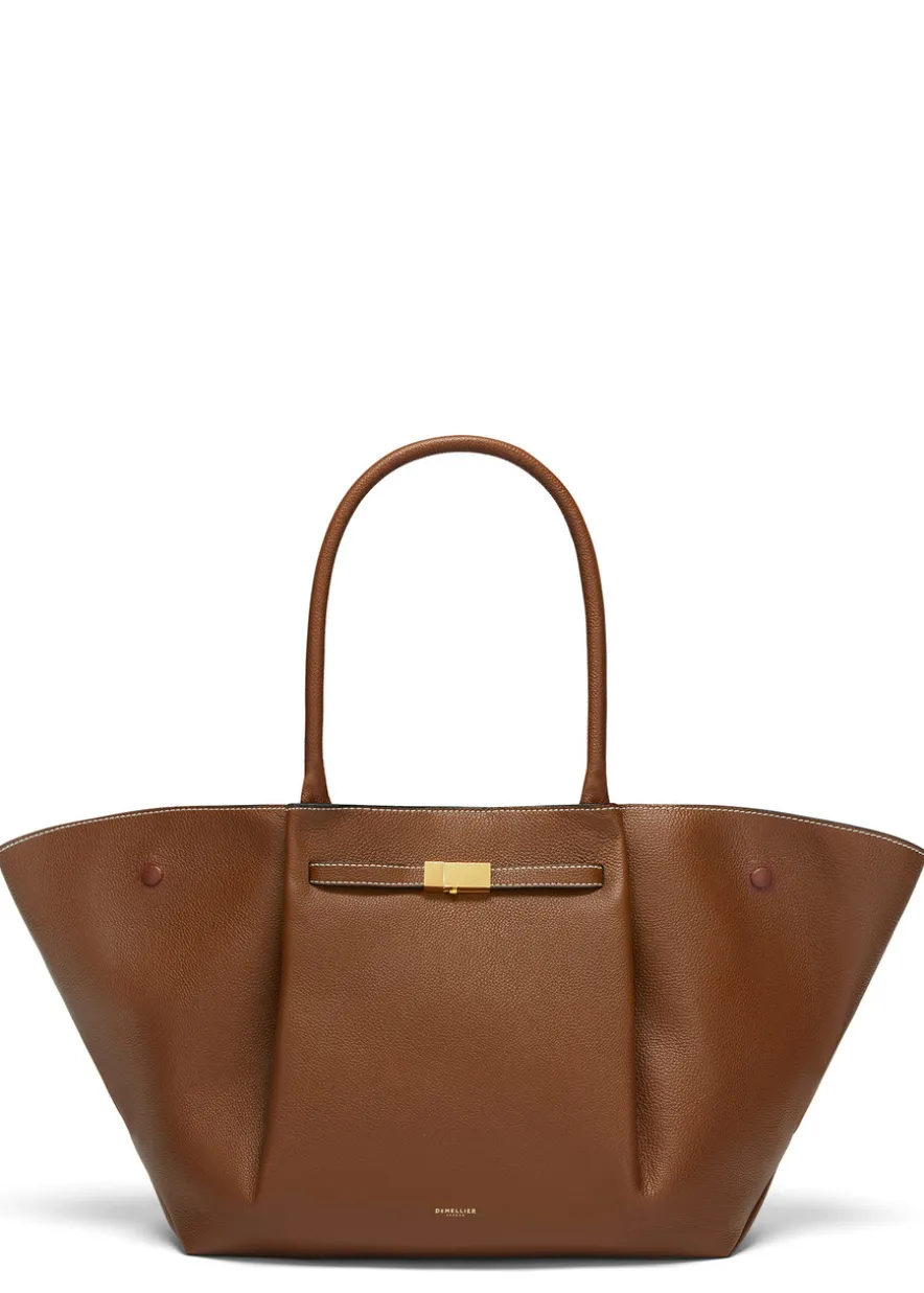 The New York grained leather tote