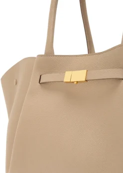 The New York grained leather tote bag