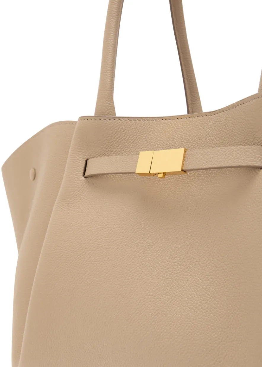 The New York grained leather tote bag