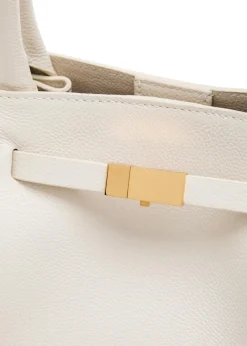 The New York midi grained leather tote