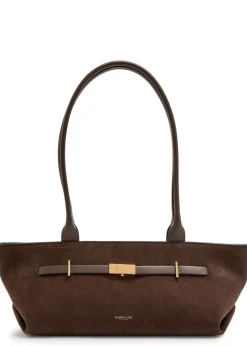 The New York suede shoulder bag