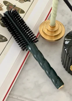 The No5 Emerald Green Volume & Style Hair Brush
