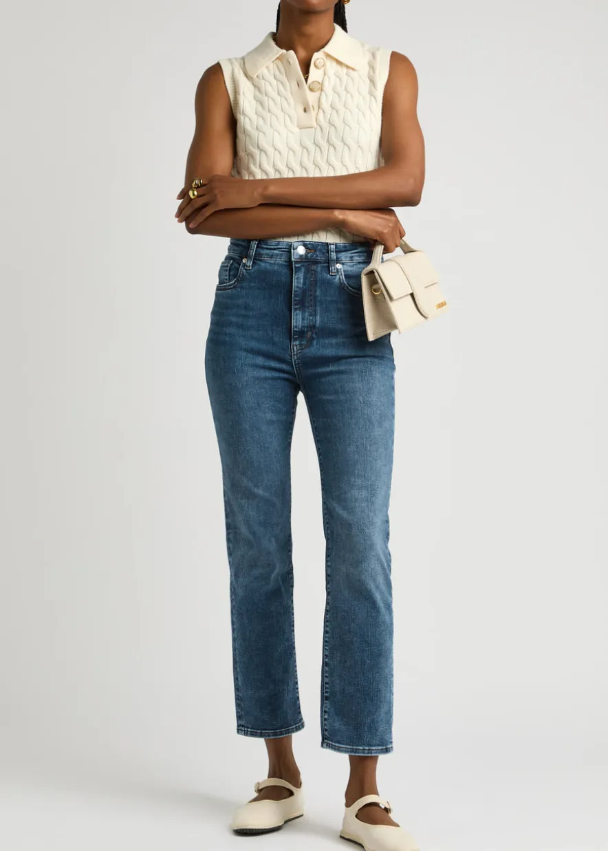 The Pencil Crop skinny jeans