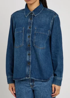The Polished denim shirt