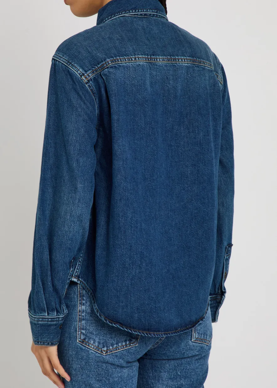 The Polished denim shirt