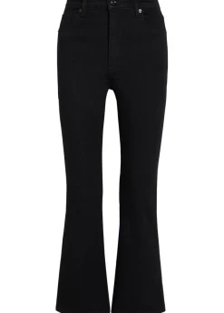 The Reboot Crop boot-leg jeans