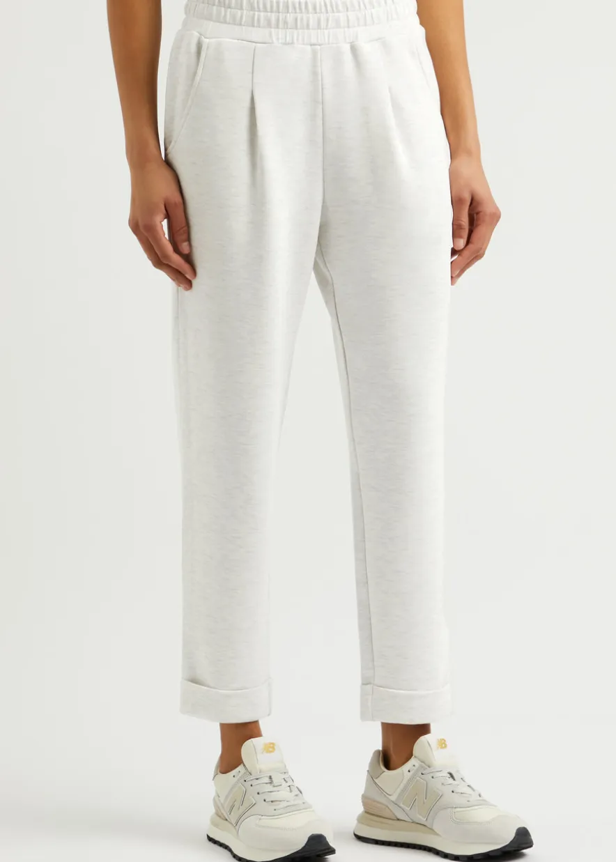 The Rolled stretch-jersey sweatpants