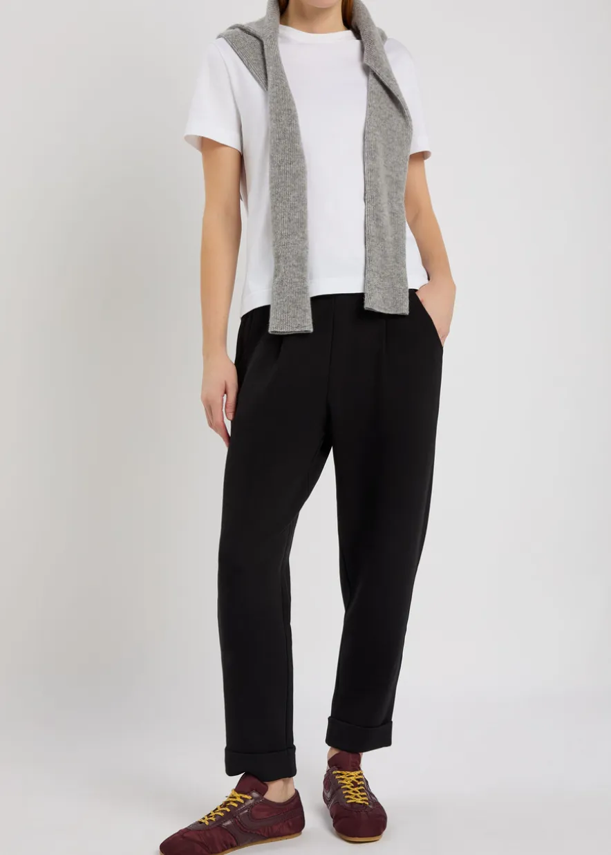 The Rolled stretch-jersey sweatpants