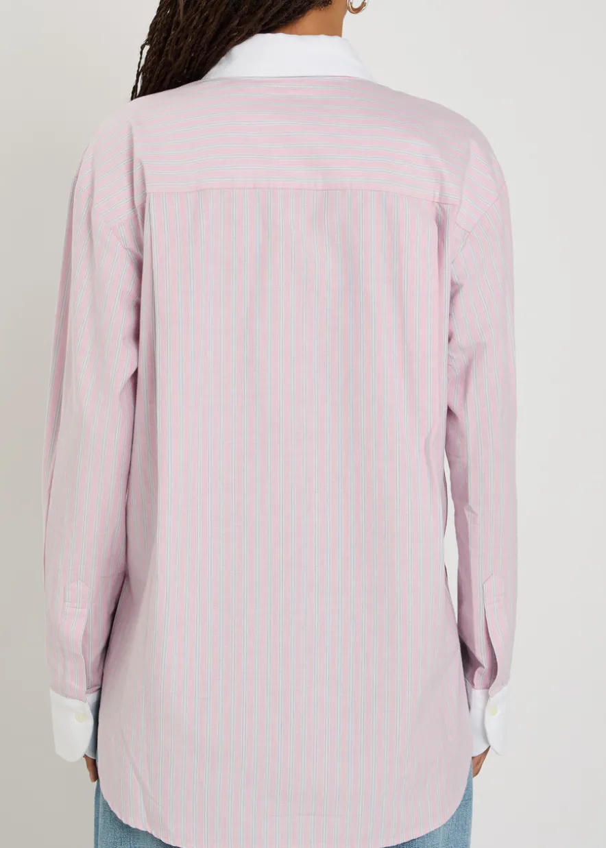 The Room Frenchie striped cotton shirt