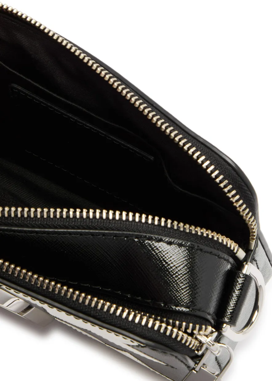 The Snapshot printed leather cross-body bag