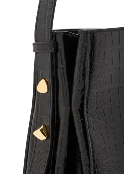 The Somalia crocodile-embossed leather tote