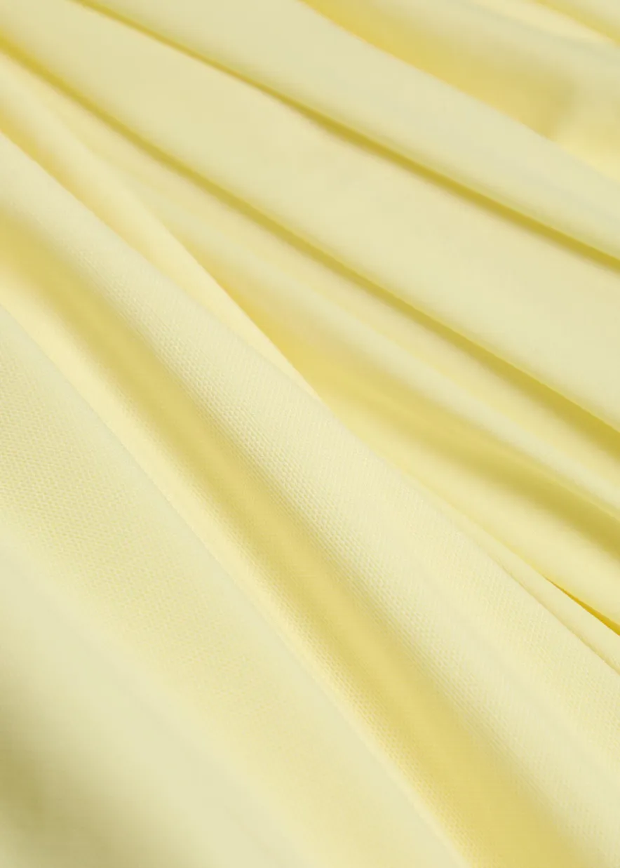 The Sparrow draped stretch-jersey gown