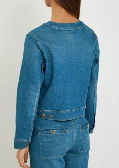 The Stashed Picky stretch-denim jacket