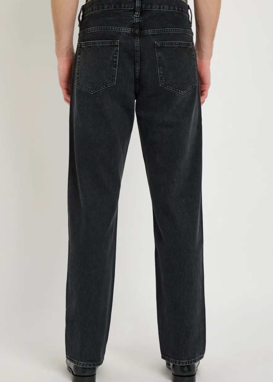 The Straight-leg denim jeans