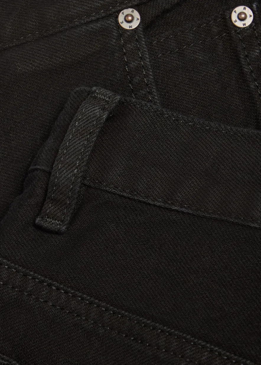 The Straight-leg denim jeans