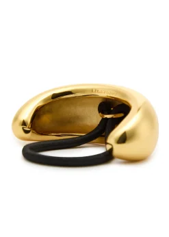 The Thea 18kt gold-plated hair tie