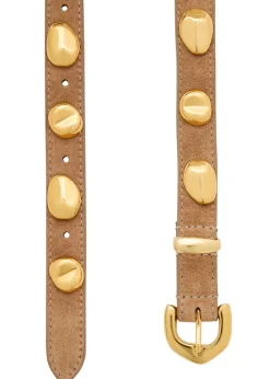The Vaal studded leather belt